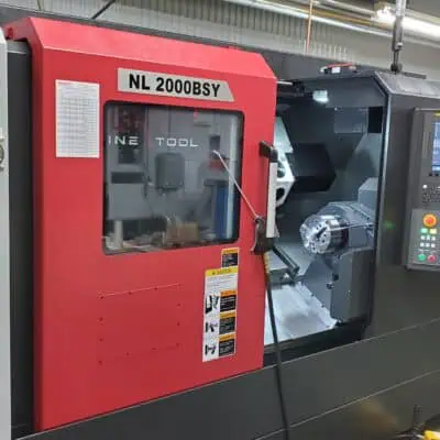 1 SMART NL2000BSY 5 axis CNC Lathe